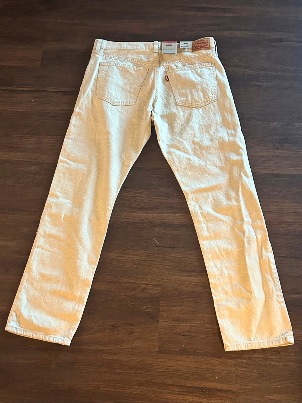NWT Levi’s Women’s Middy Straight Jeans 30x30 Oatmeal Cream
